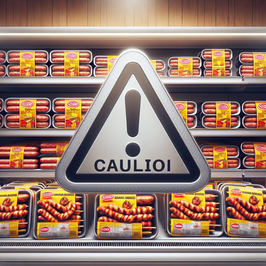Alerte sanitaire : Trois lots de saucisses Medina halal contaminés par des salmonelles